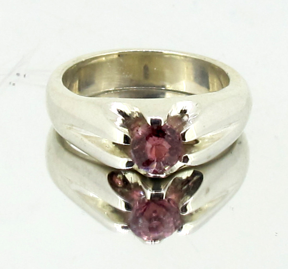 Traditional Gypsy Ring | Pink Tourmaline